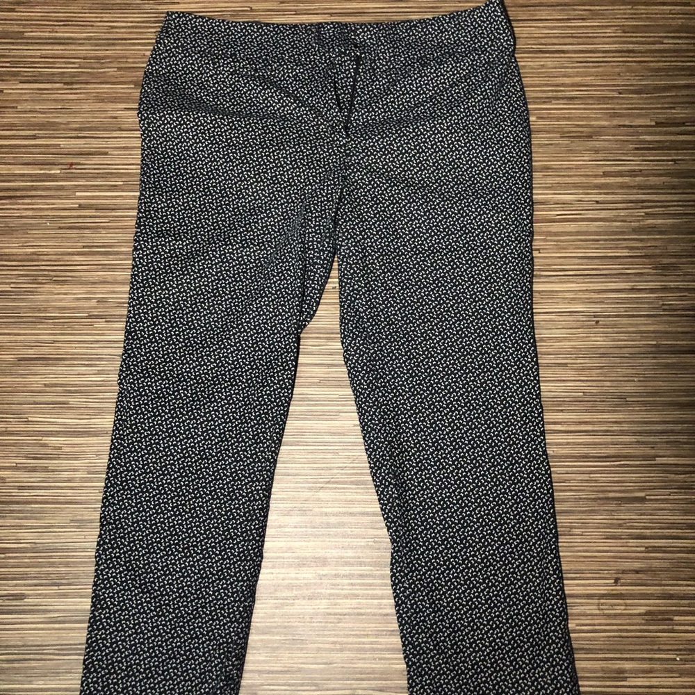 Loft cute pattern pants